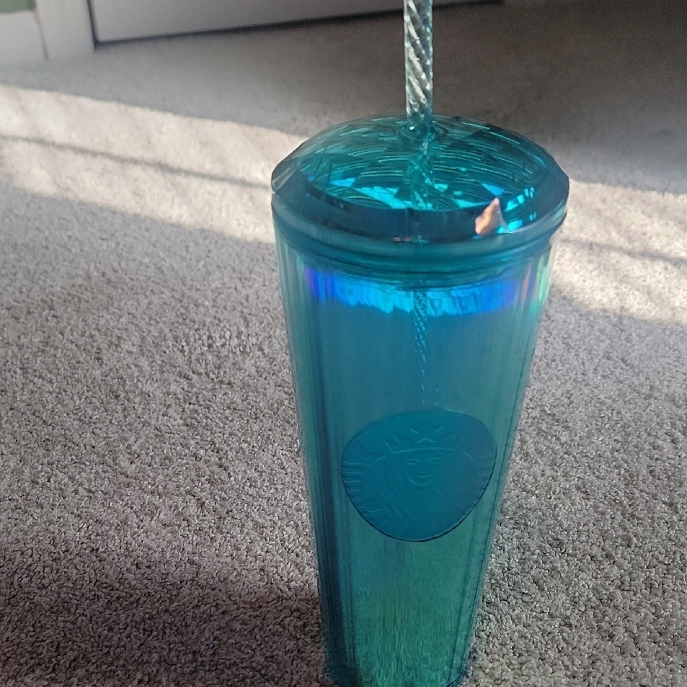 Starbucks Iridescent Blue Tumbler